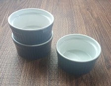 Juego de 3 cuencos de ramekin cobalto azu…