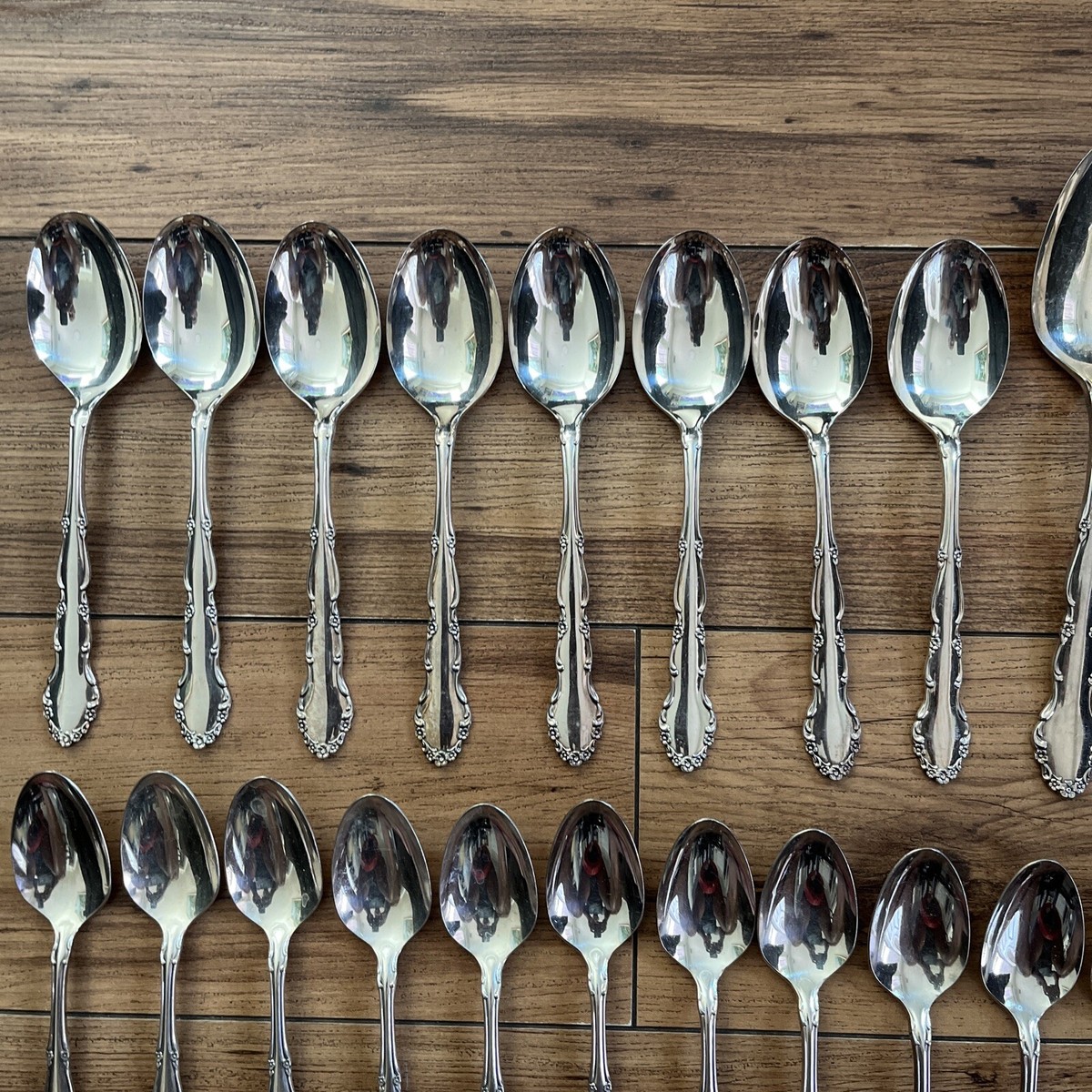 Oneida 1881 Rogers Vtg 1959 Flirtation Flatware Lot 23 Pieces