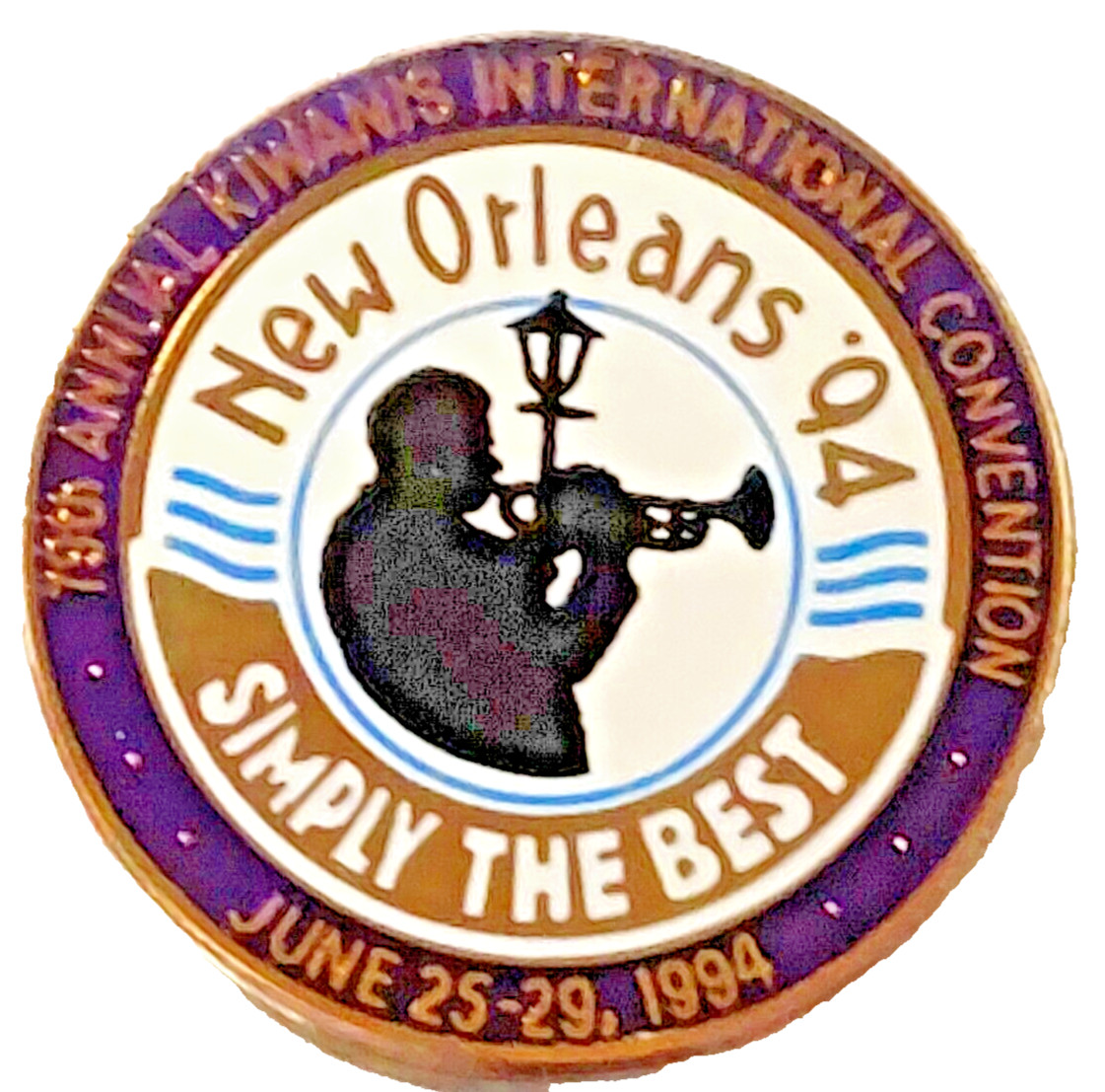 Kiwanis Inter. Convention 1994 New Orleans 79th Annual Lapel Pin