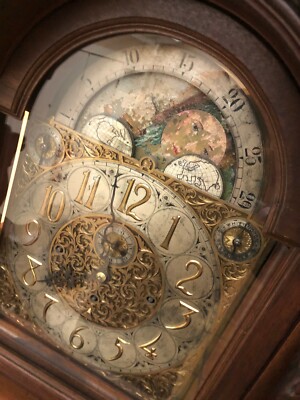 英国 Elliott社 マントルクロック　ウォルナット 1960年代　s2772 1913 Elliott of London Tall Case Grandfather Clock #65 | eBay