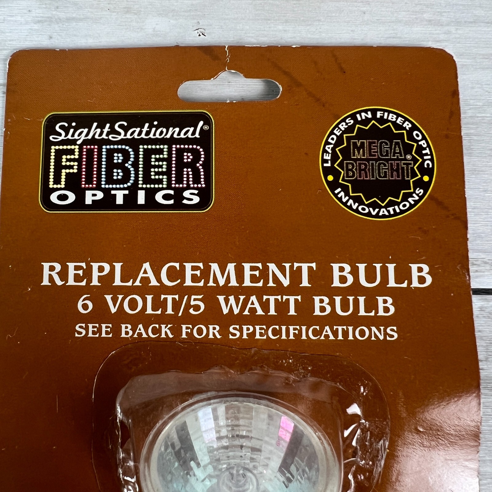 SightSational Fiber Optics 5 Watt 6 Volt Reflector Replacement Fiber