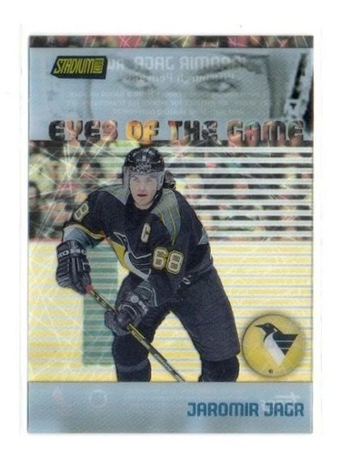 1999-00 Stadium Club Eyes of the Game #EG1 Jaromir Jagr  PITTSBURGH PENGUINS