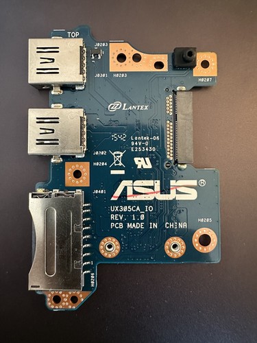 Asus ZenBook I/O Board UX305CA_IO (Card + USB) - UX305C UX305CA UX305F ...