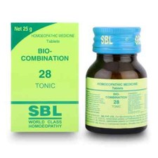 SBL - Bio-Combination 28 - Homeopathic Medicine - 25Gm Free Shipping