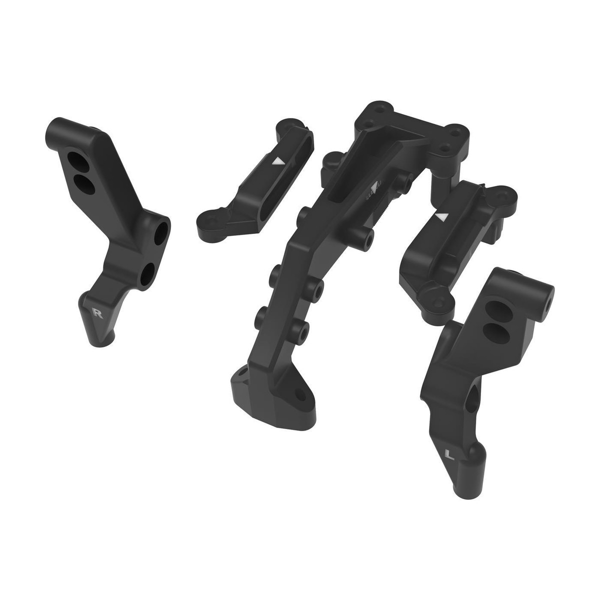 3RACING SAK-D608 FRONT BULKHEAD FOR 1/10 SAKURA D6 SPORT