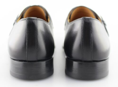 Herren Magnanni "Tudanca" schwarz Leder Mönch Riemen Halbschuhe Größe US 8-D - Bild 4 von 6
