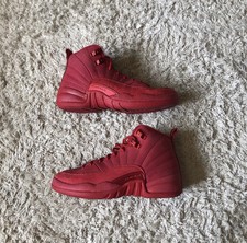 jordan 12 gym red grade school