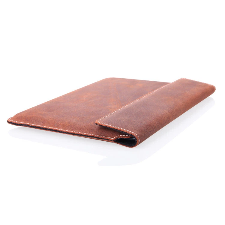 ECHT LEDER Tablet Hülle für Microsoft Surface Pro 9 Tasche Schutz XXL BRAUN - Bild 3 von 4