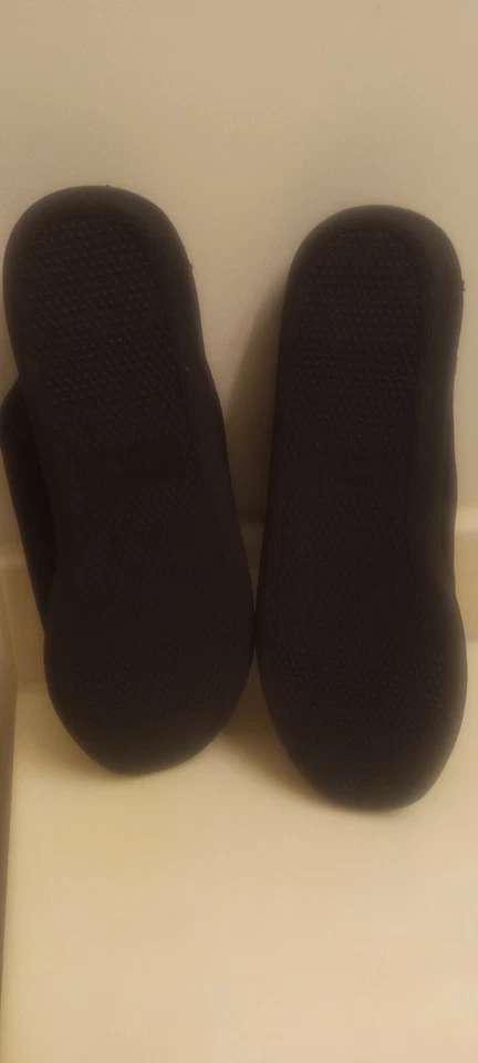 MENS PERRY ELLIS SLIPPERS(BLACK) (XXL 13 SIZE) - Image 3 of 4
