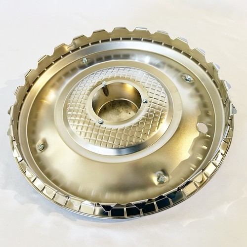 15" Classic 4 Bar Custom Hub Caps X 4 - Full Chrome - Picture 5 of 7