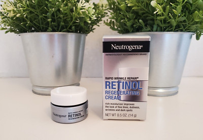 Neutrogena Rapid Wrinkle Repair ~ Regenerating Cream 0.5oz ~ READ DESCRIPTION