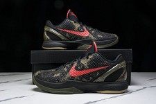 NK Zoom Kobe 6 Protro Italian Camo 2024 FQ3546-001 Men's Size 6.5-14
