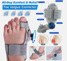 NHS Adjustable Hallux Valgus Bunion Corrector Splint Straightener Toe PainRelief