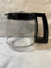 Universal 14-Cup Replacement Coffee Carafe Pot Black Handle Glass