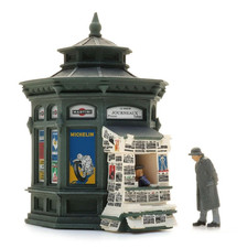 Artitec 387.677 - 1:87: Französischer Zeitungskiosk - NEU + OVP