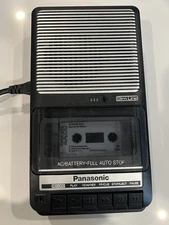 VTG Panasonic RQ-2012 Slim Line Portable Cassette Player Recorder W/Cord Tested