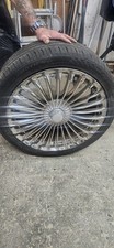 4X R20 Inch 5X112 Mercedes-Benz Maybach Style Chrome Wheels: Fits For E S Class