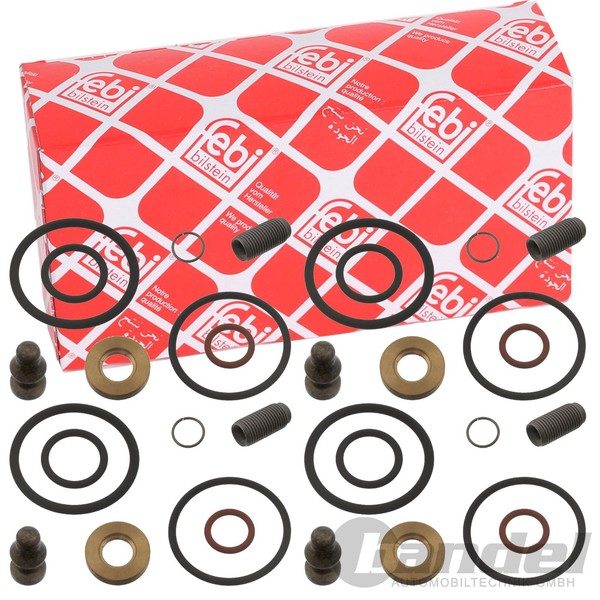 4X Febi Reparatursatz Dichtungssatz PUMPE-DÜSE-EINHEIT Passend FüR 1.9 2.0 TDI-image