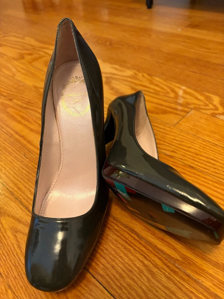 Emilio Pucci Pumps Size 36 1/2 Italy SALE! Green/Platform/Multicolour Sole. - Image 2 of 4