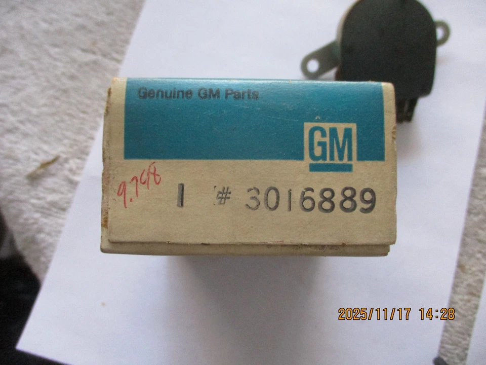 Nuevo de Lote Antiguo 1968 Buick Lesabre, Wildcat, Electra Interruptor Selector de Aire Acondicionado-3016889 Foto 2 de 4