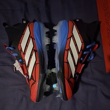 Adidas Adizero Edge Tpu Spider-man Marvel Football Cleats Red Us 8.5