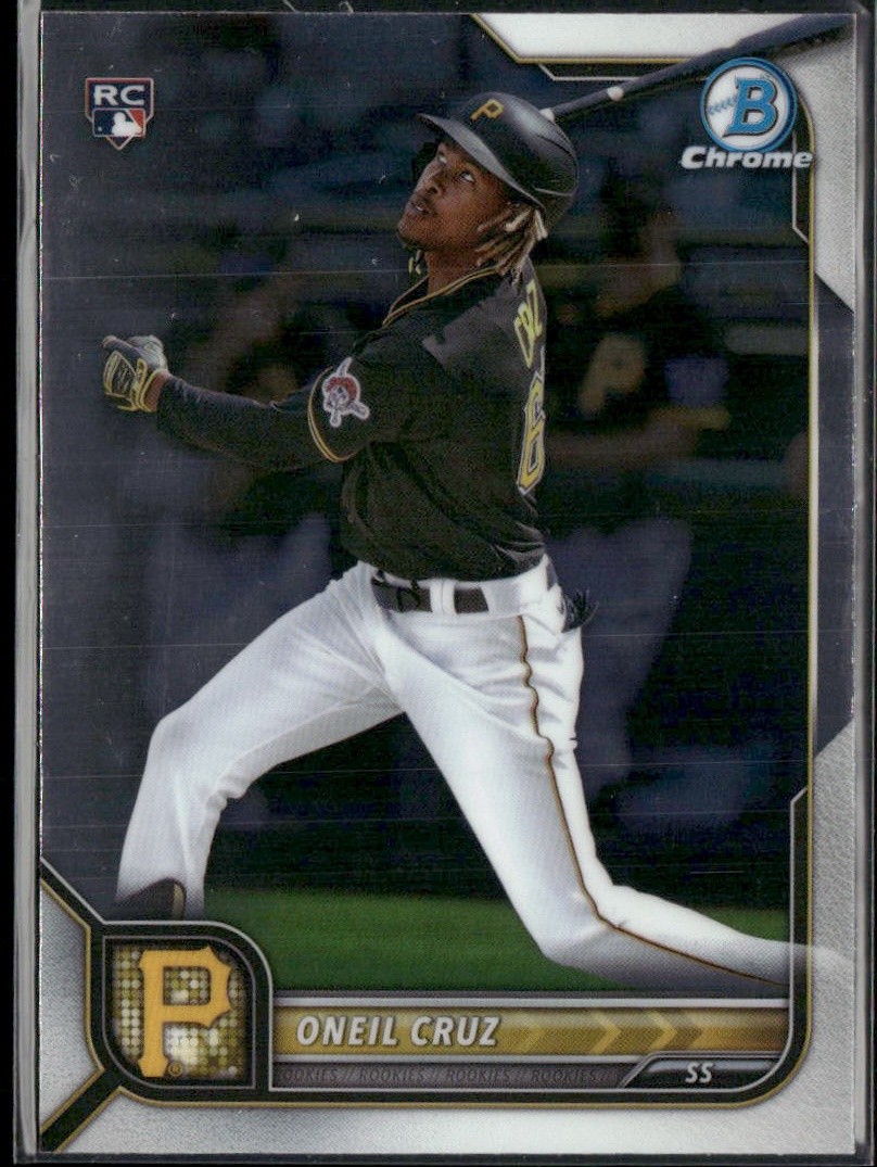 2022 Bowman Chrome #45 Oneil Cruz RC Rookie Card Pirates