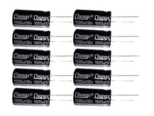 1000uF 50V 13X25mm /-20 -40 to 105 C 10PCS Aluminum Electrolytic Capacit