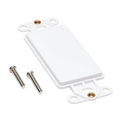 TRIPP LITE CABLES AND CONNECTI N042D-100V-WH Center Plate Insert Decora Style