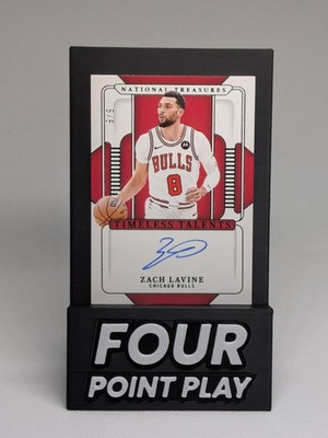 2024-25 Panini National Treasures Zach Lavine Timeless Talents Auto Emerald 5/5