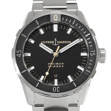 Ulysse Nardin Diver 1.7" 8163-175/92 black WATCH 724651 6