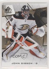 2021-22 Upper Deck SP Game Used Gold Fragment 9/25 John Gibson #62 0c3