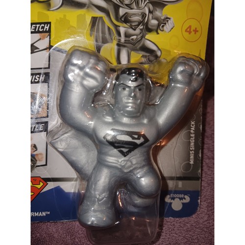Heroes of Goo Jit Zu Minis DC Hero Pack - Rare Silver Superman - Picture 6 of 6