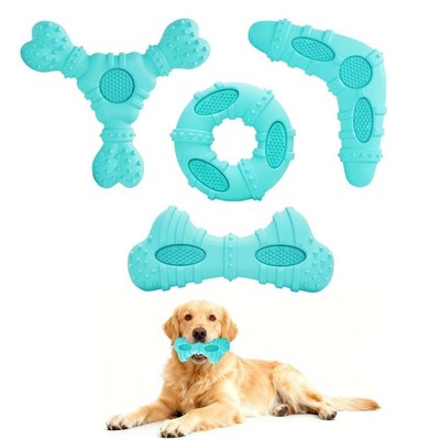 Natural Rubber Dog Chew Toys 4Pack,Tough Dog Toys for Aggressive Chewers Smal...