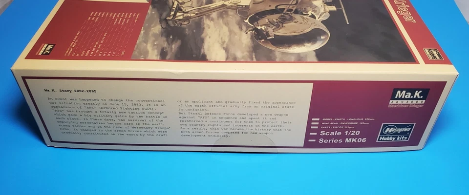 Hasegawa 64006 1/20 LUM-168 Camel Machines Krieger Ma.K Unassembled Kit Foto 3 de 4