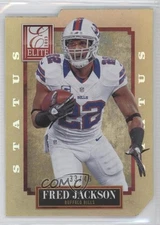 2013 Panini Elite Status Gold Die-Cut /49 Fred Jackson #13