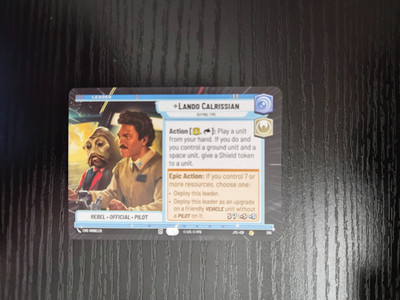 Star Wars Unlimited - Lando Calrissian - Buying Time - Hyperspace #265