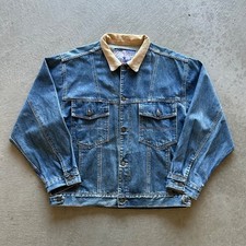 Vintage 90s Bench Denim Jacket Size Medium Bl...