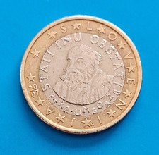 Moneta da 1 euro - Slovenia 2007 - ( Slovenija ) - molto rara -