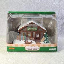 Lemax Pine Hill Warming Hut Village Collection Table Accents NEW in Box 93740