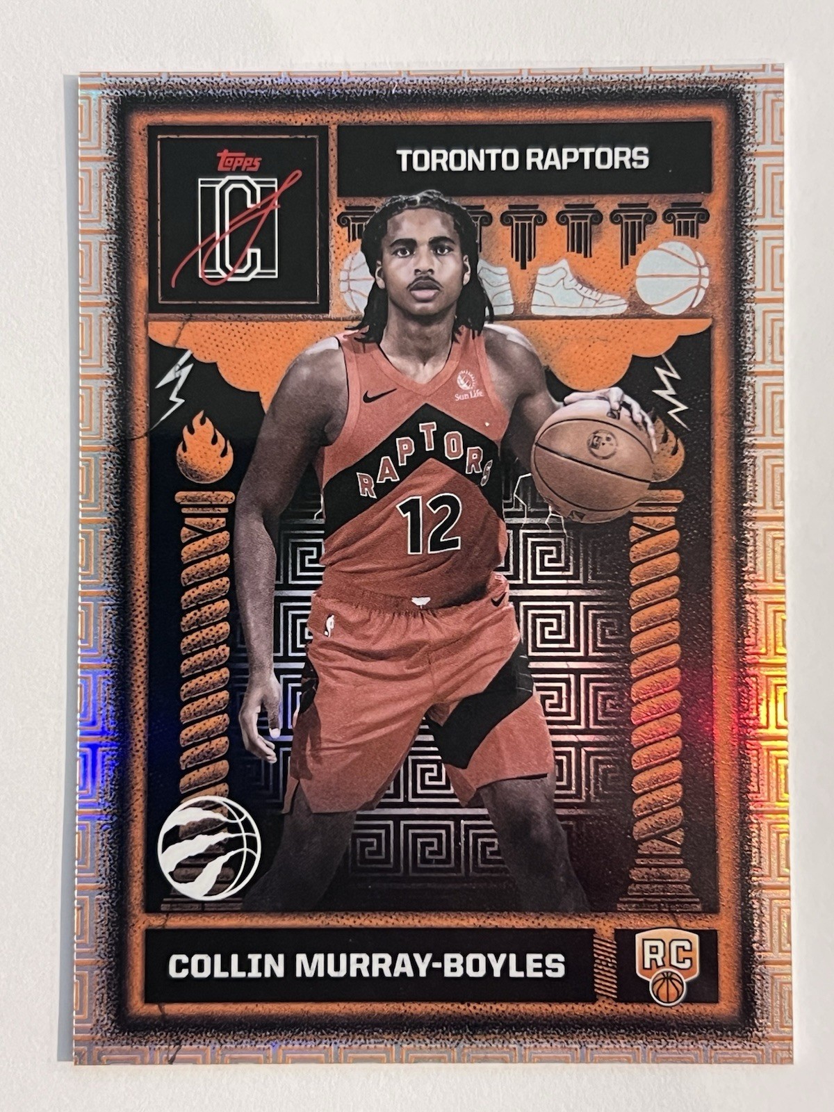 2025-26 Topps Signature Class Collin Murray-Boyles #ODY-6 Raptors Case Hit SP RC