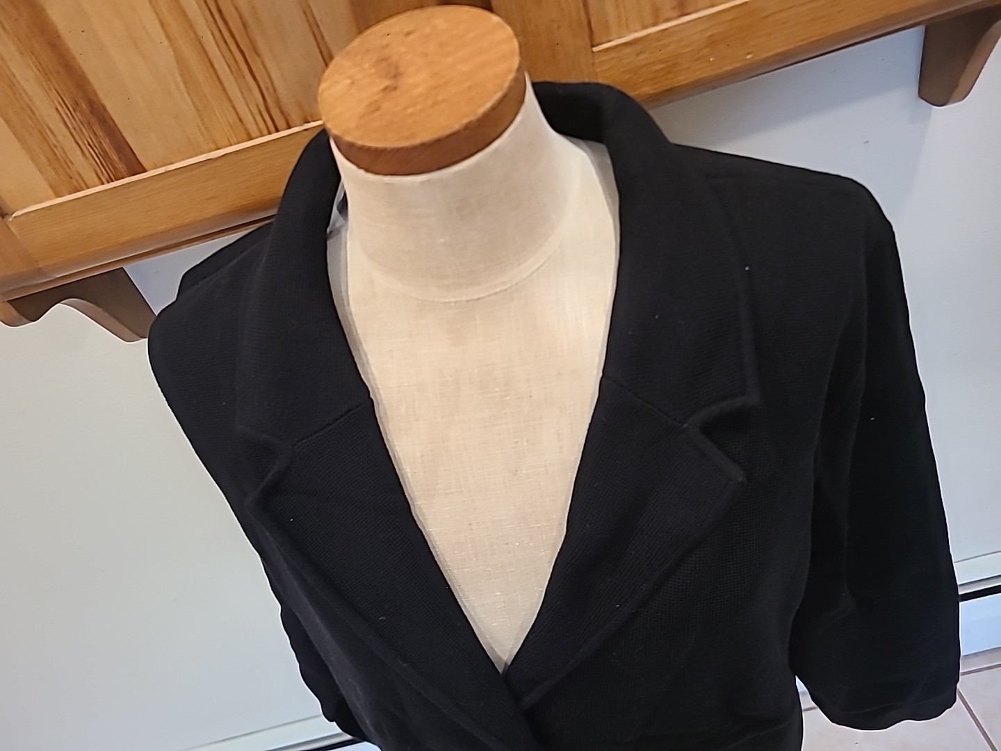 Lauren Ralph Lauren New Military Knit Sweater Blazer Jacket Women’s 3x Black thumbnail 5