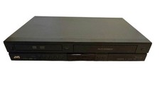 JVC DR-MV78BU VHS DVD Recorder Combo FOR PARTS OR REPAIR VCR Side Works Not DVD