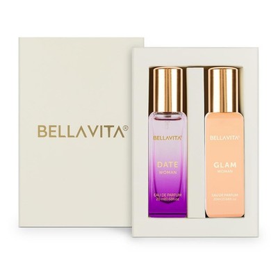 BELLAVITA Date & Glam Women Long Lasting | Perfume for Woman | EDP 2x20ml