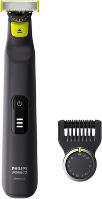 Philips  Oneblade 360 Pro Hybrid Electric Shaver & Trimmer, with 12-In-1 Comb, Q