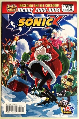 SONIC X HEDGEHOG Comic Book #15 February 2007 First Edition Bagged & Boarded NEW