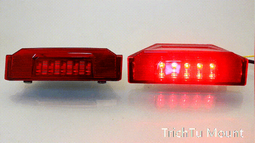 FOR 2017-20 POLARIS RANGER 900 1000 XP NEW LED TAIL LIGHTS LEFT RIGHT SET Red US - Picture 12 of 20