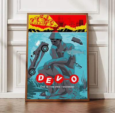 Devo June 10 2026 Lyric Baltimore MD Poster