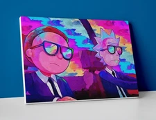 Rick and Morty Poster or Canvas - Rick and Morty Wall Art