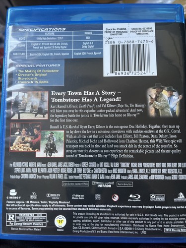 Tombstone - Bluray/Digital Copy - 第 2/5 張圖片