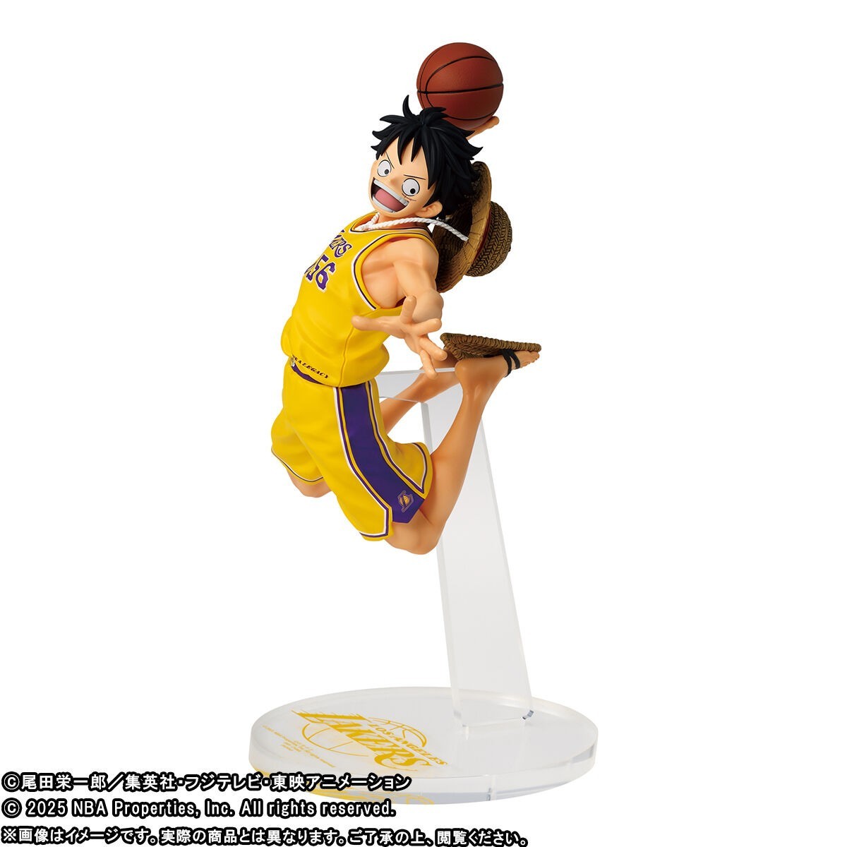 Monky.D.Luffyバスケバージョン ONE PIECE NBA MASTER STARS PIECE THE MONKEY.D.LUFFY LOS ANGELES